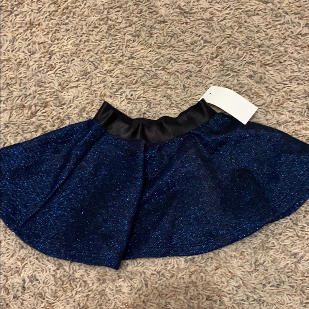 Girls shimmer skirt